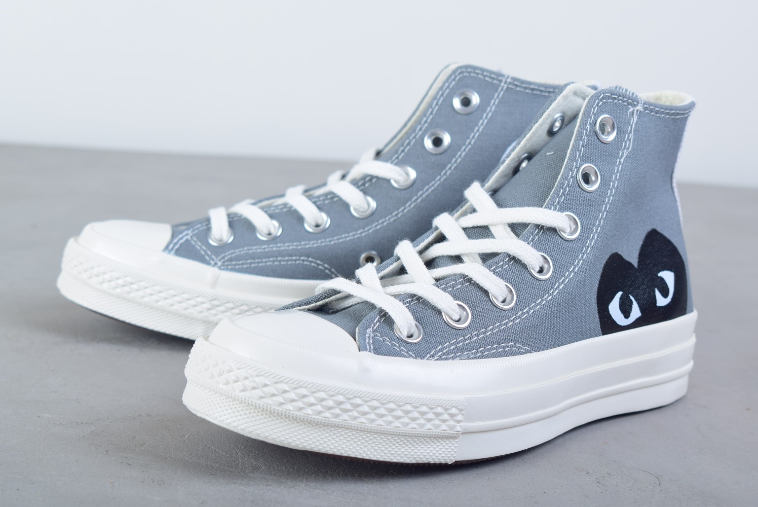Converse Chuck Taylor All-Star 70s Hi Comme des Garcons PLAY Grey - vstockx