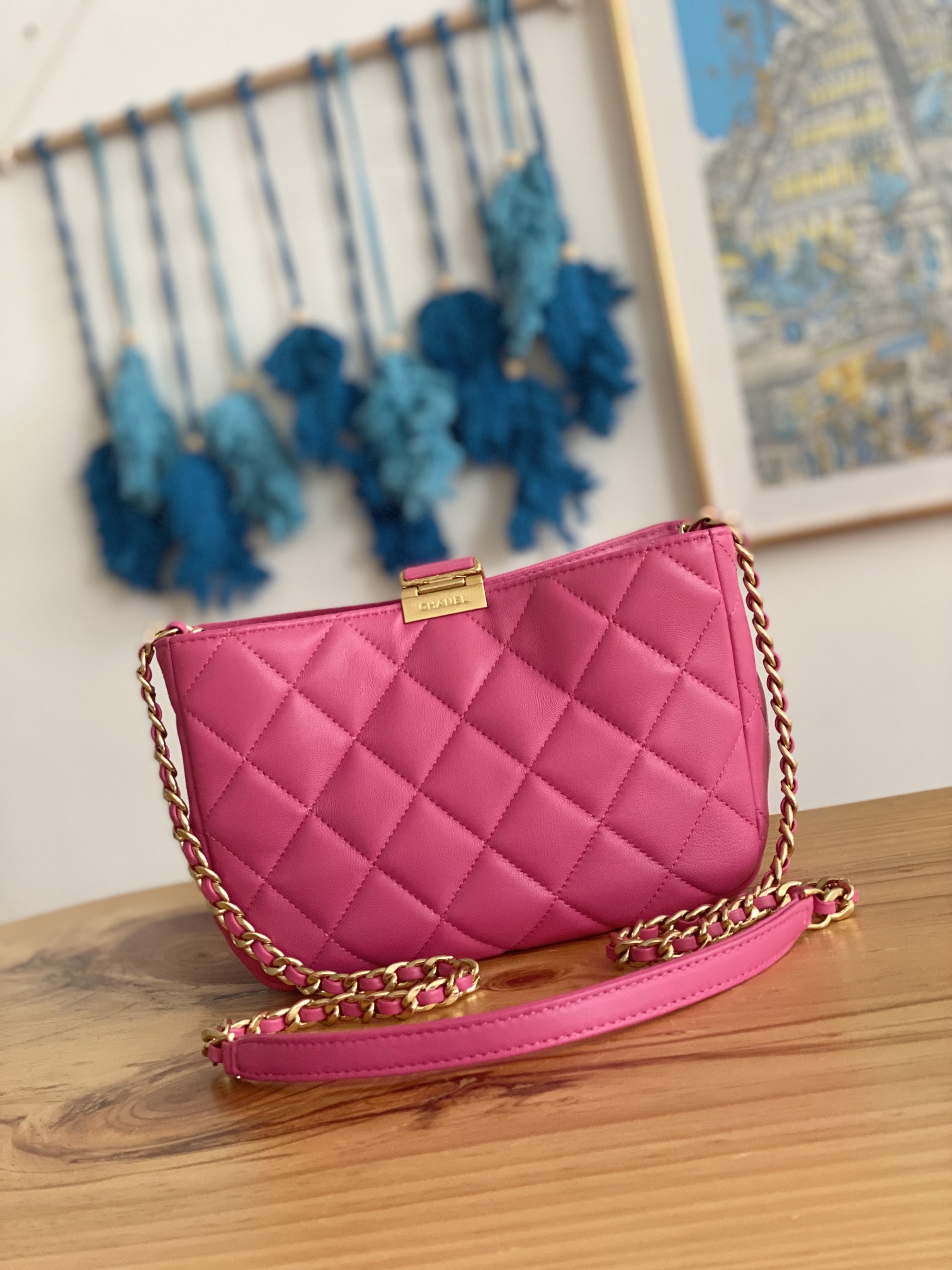 Handbag Chanel 3476 size 17*23*7* cm - vstockx