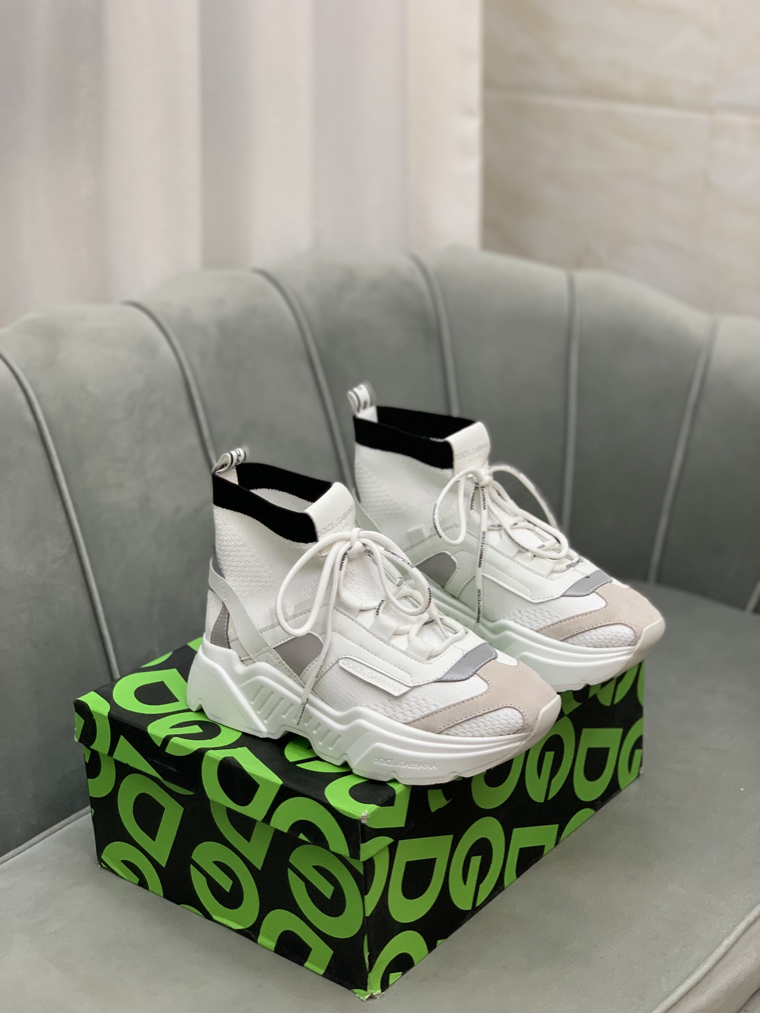 Dolce & Gabbana High-Tops chunky sneakers 9 - vstockx