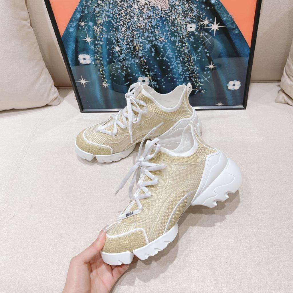 Dior D-Connect Gold-Tone White (W) - vstockx