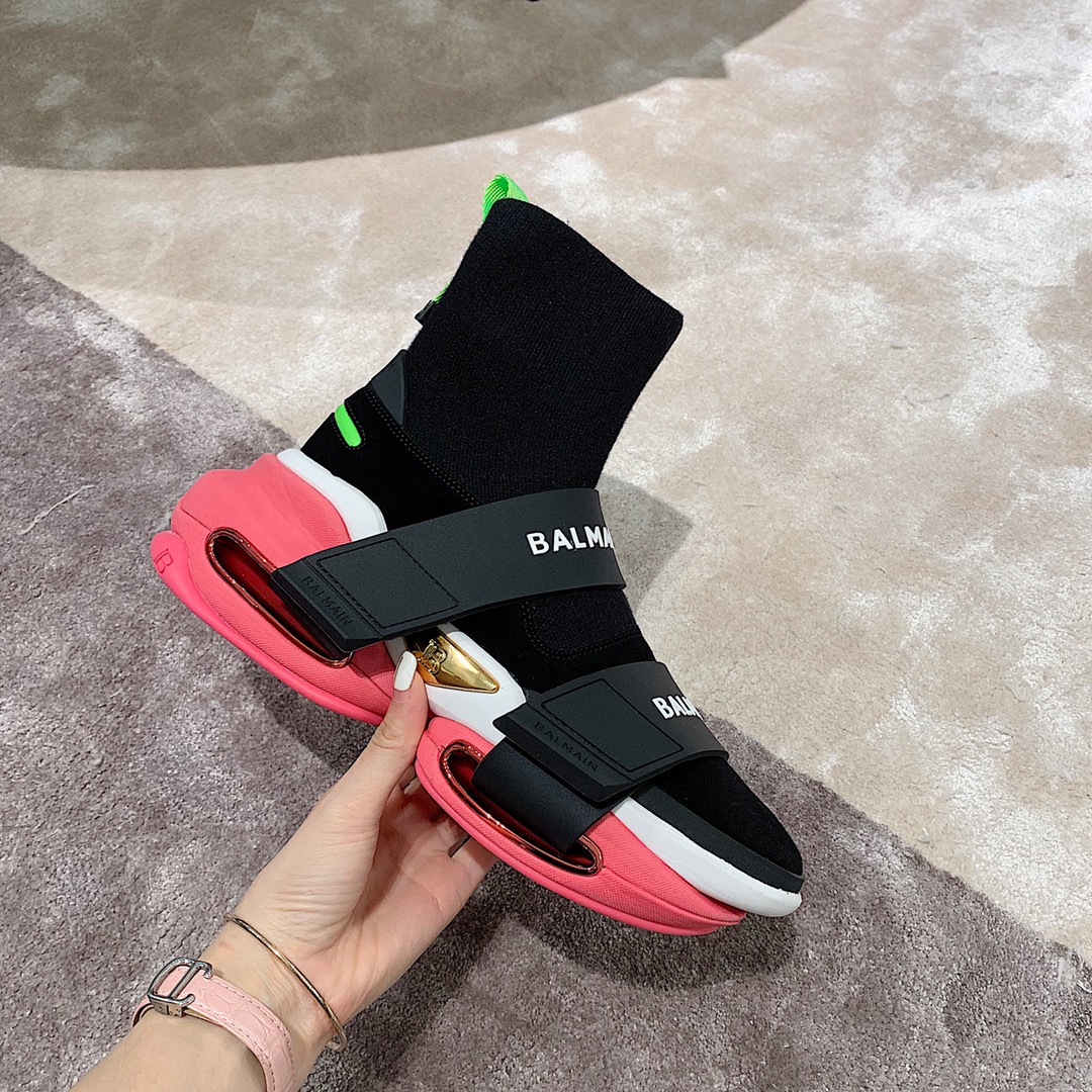 Balmain B-Bold trainers 31 - vstockx