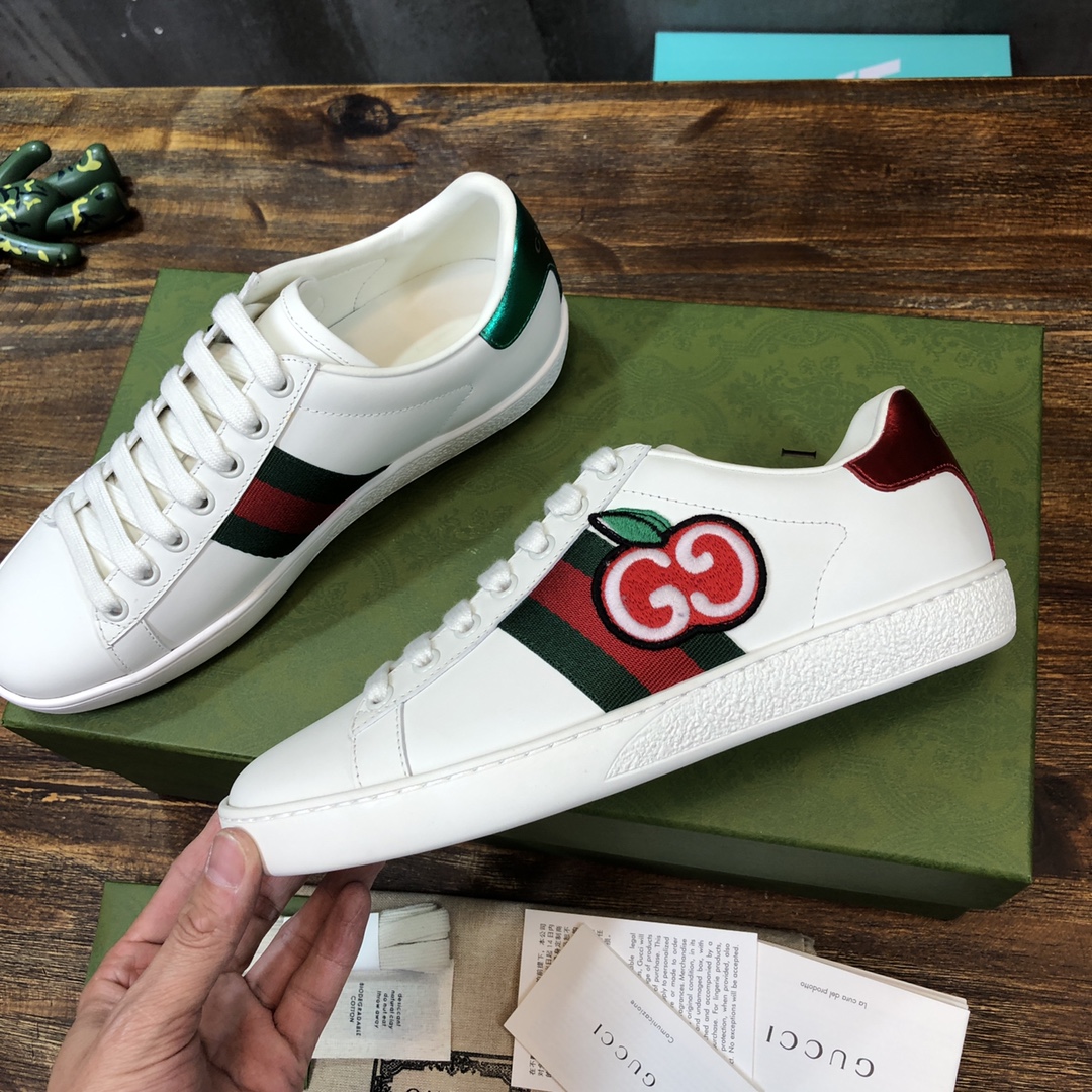 Gucci Ace GG Apple - vstockx