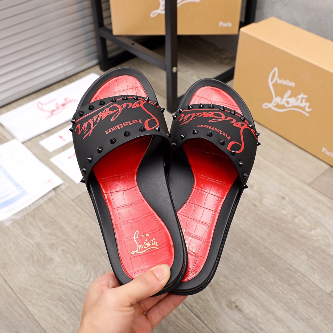 Christian Louboutin Loubi Flip 10 - vstockx