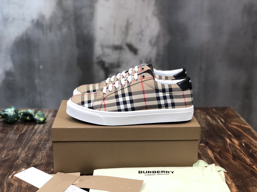 Burberry Rangleton Check Archive Beige Check - vstockx