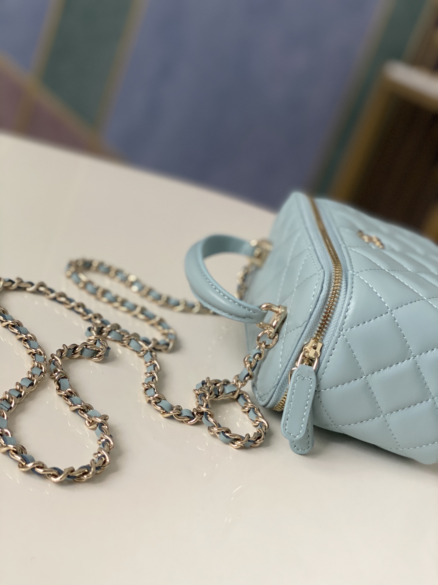 Handbag chanel 81190 size 9.5 17 8 cm - vstockx