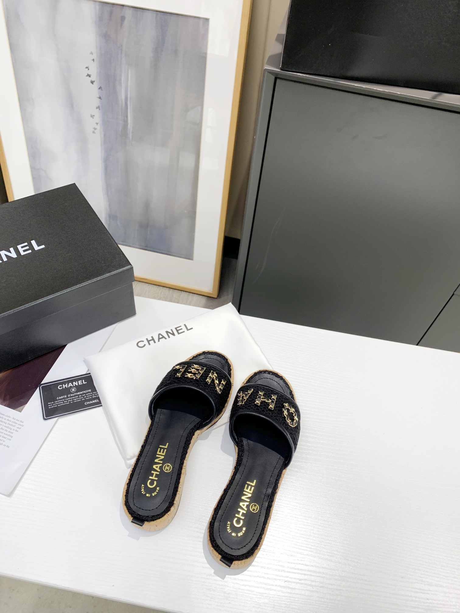 Chanel Slides 24 - vstockx