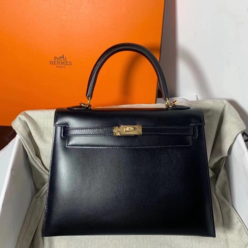 Handbags Hermes Kelly Box size:25 cm - vstockx