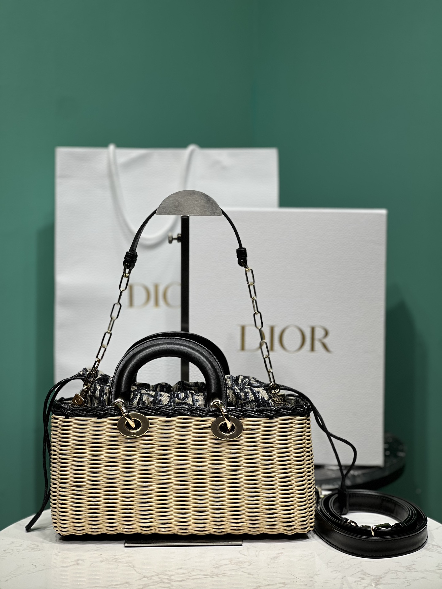 Handbags Dior odlique size:22*12*5 cm - vstockx