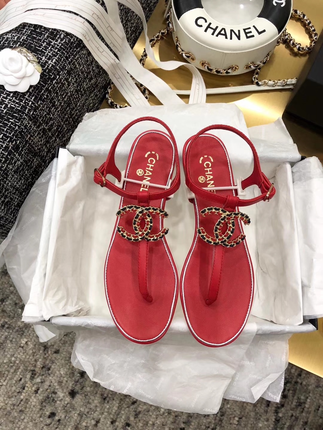 Chanel Slides 41 - vstockx