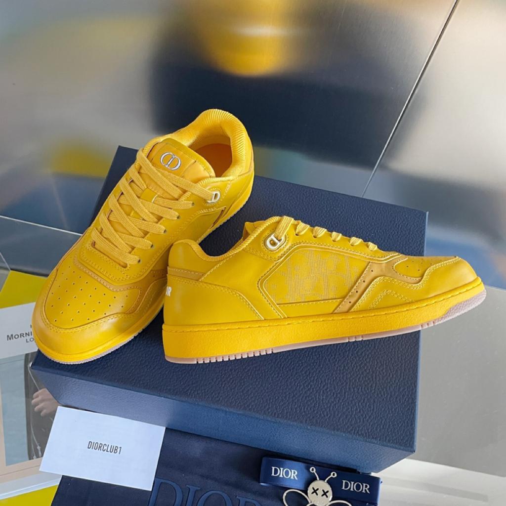 Dior B27 Low World Tour Yellow - vstockx