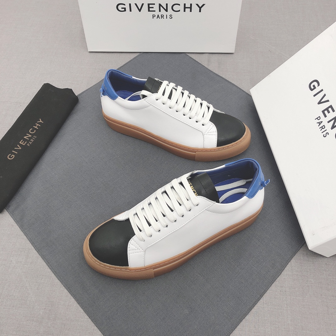 Givenchy Urban Street Logo-print Leather Sneakers 42 - vstockx
