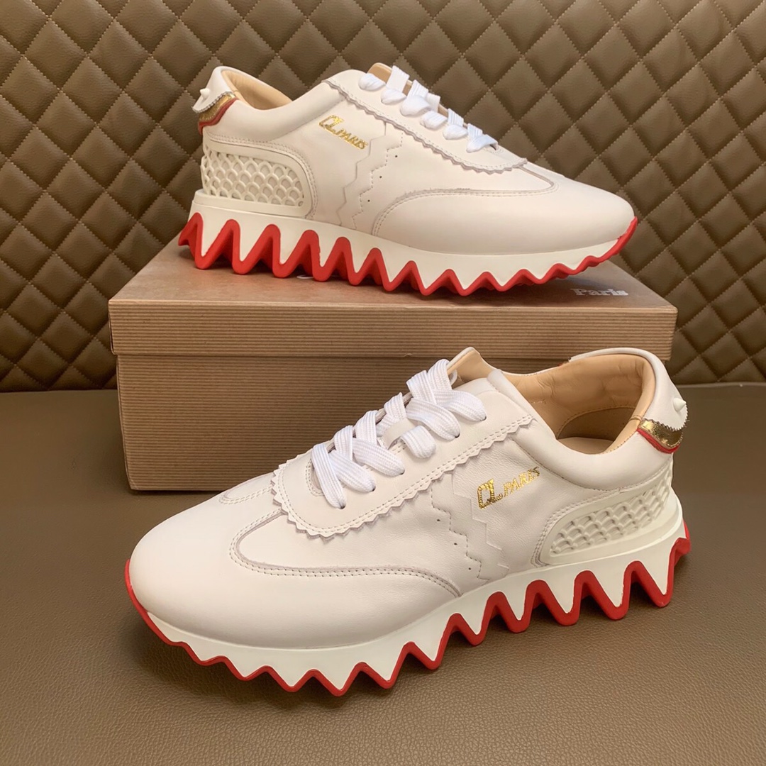 Christian Louboutin Loubishark Flat Sneakers 2 - vstockx