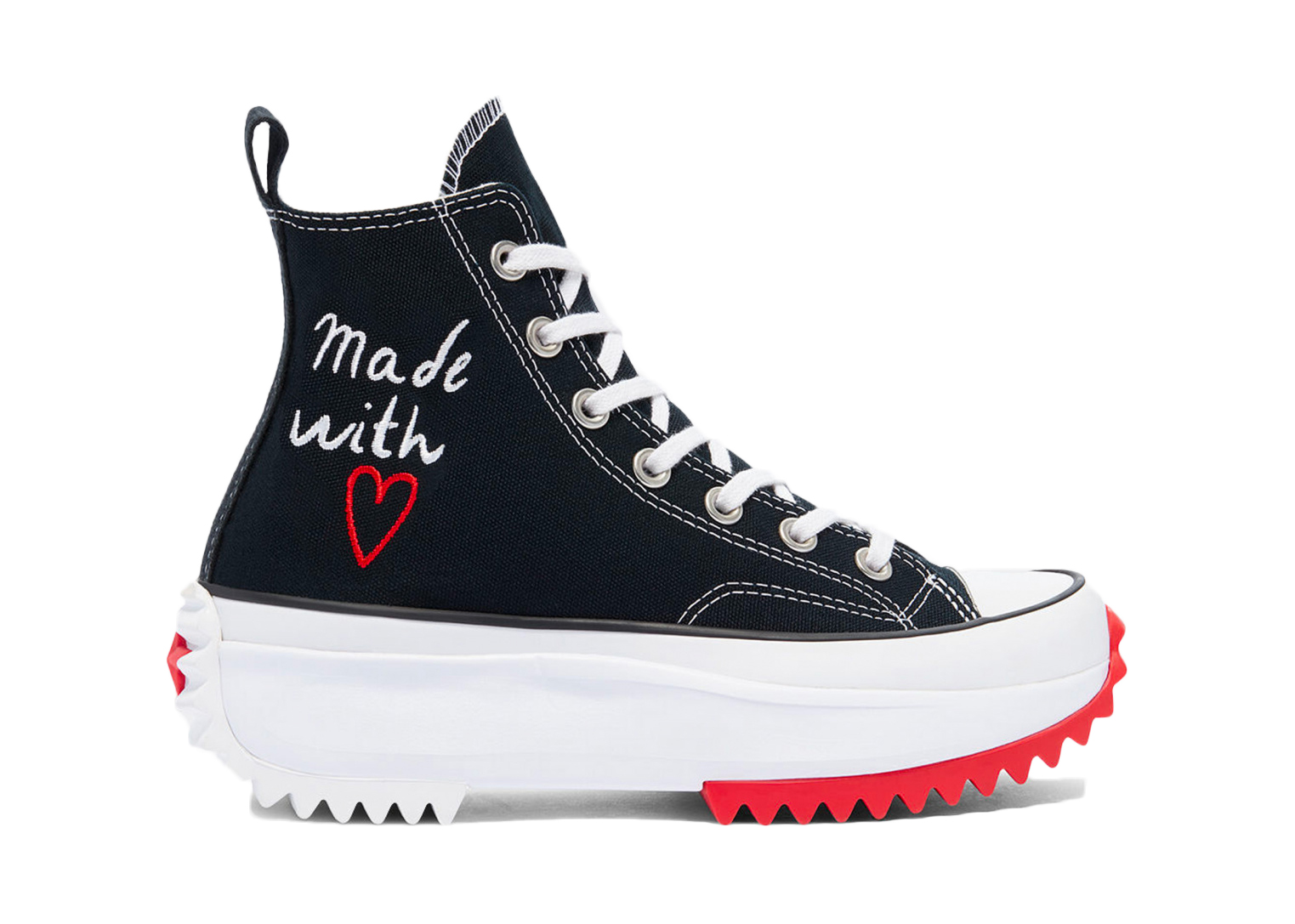 Converse Run Star Hike Hi Valentine's Day Made With Love (2021) - vstockx