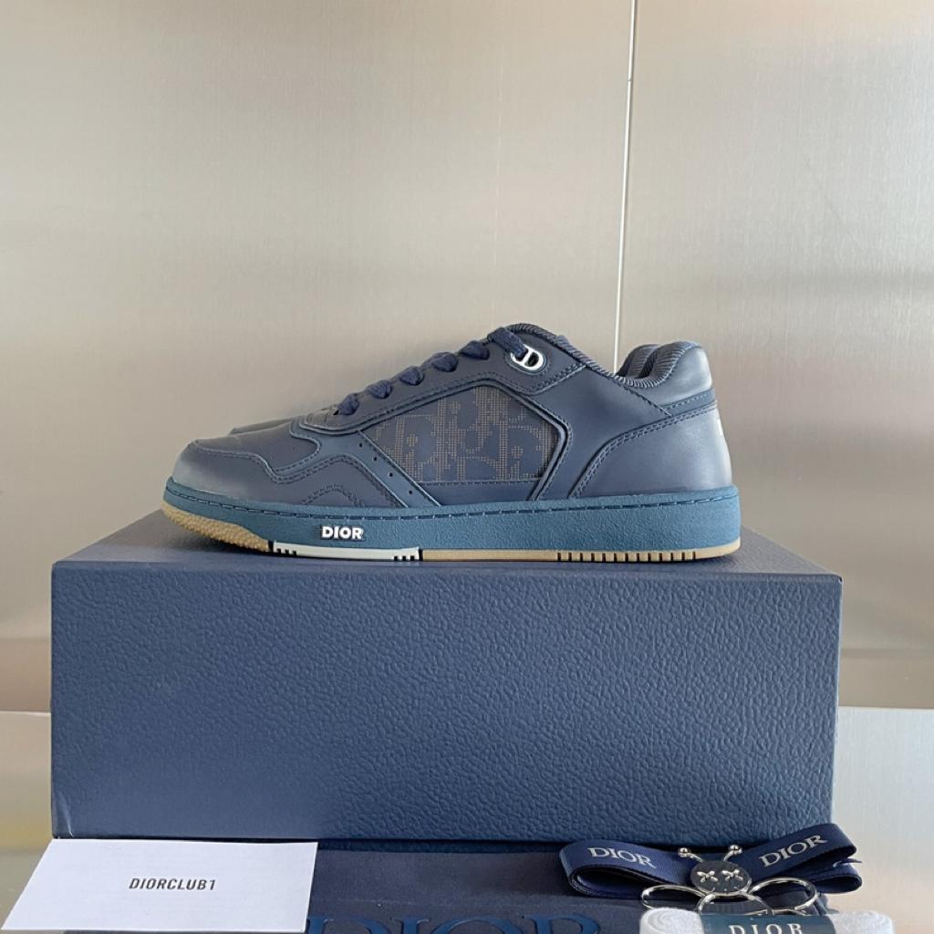 Dior B27 Low World Tour Navy - vstockx