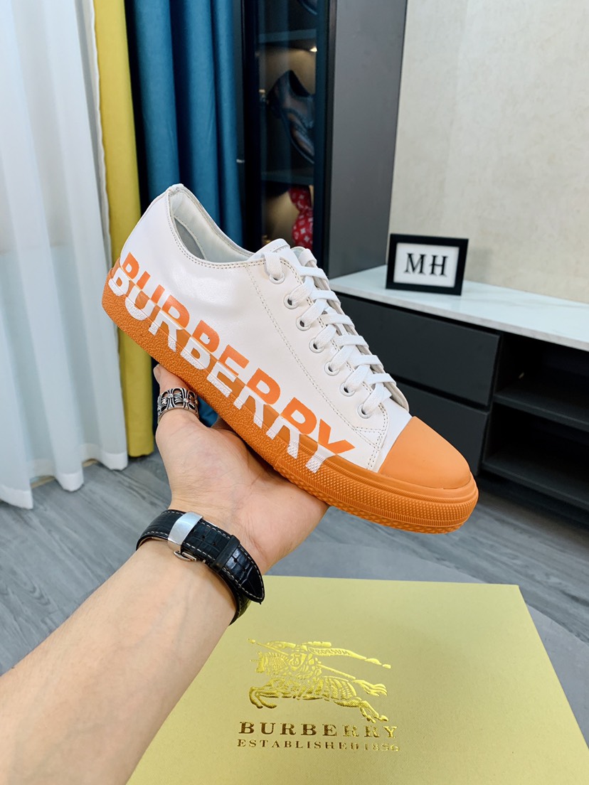 Burberry Perforated Check Sneaker 28 - vstockx