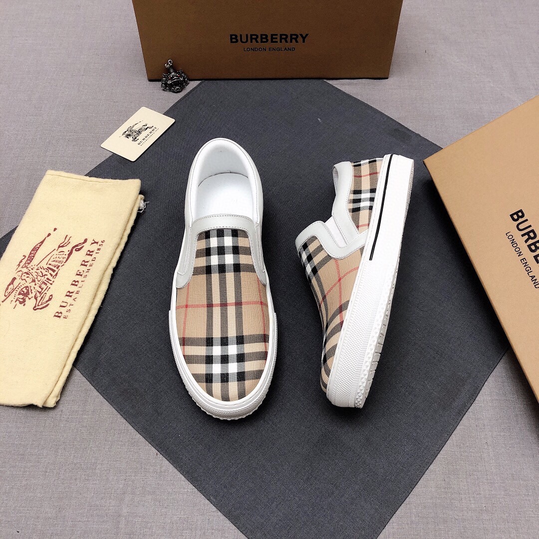 Burberry Perforated Check Sneaker 8 - vstockx