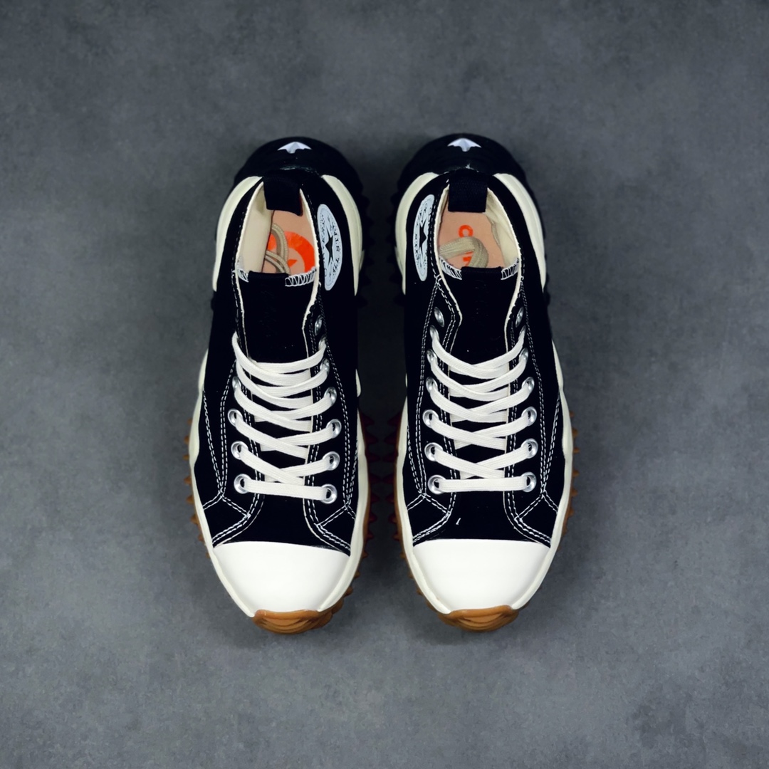 Converse Run Star Motion Black White Gum - vstockx