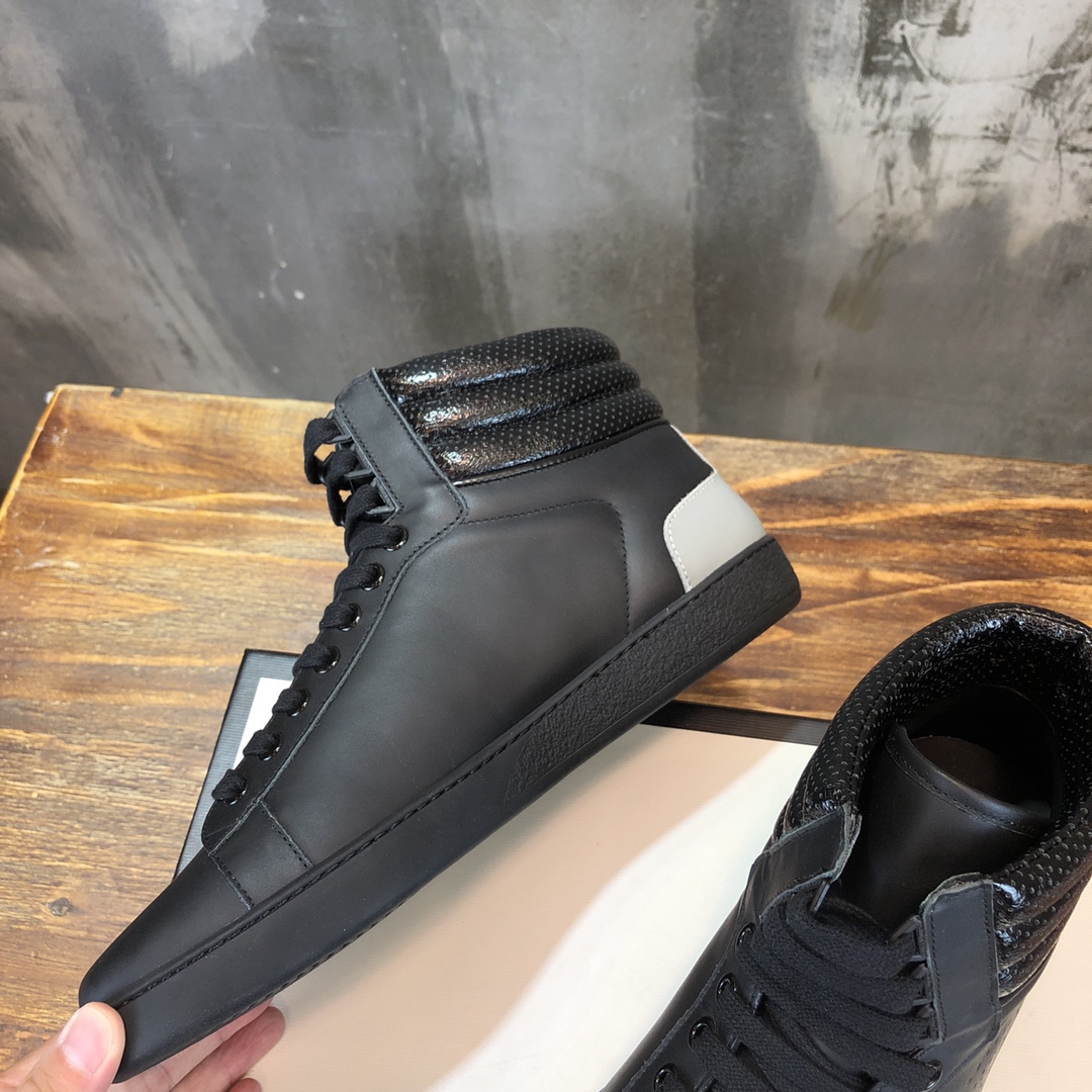 Gucci Ace High-Top GG Black - vstockx