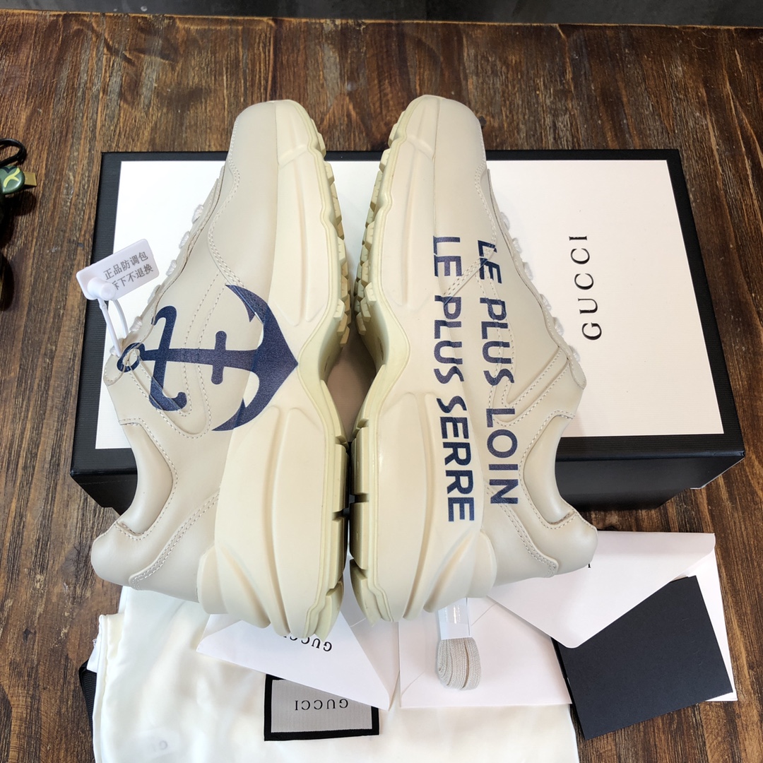 Gucci Rhyton sneaker 52 - vstockx