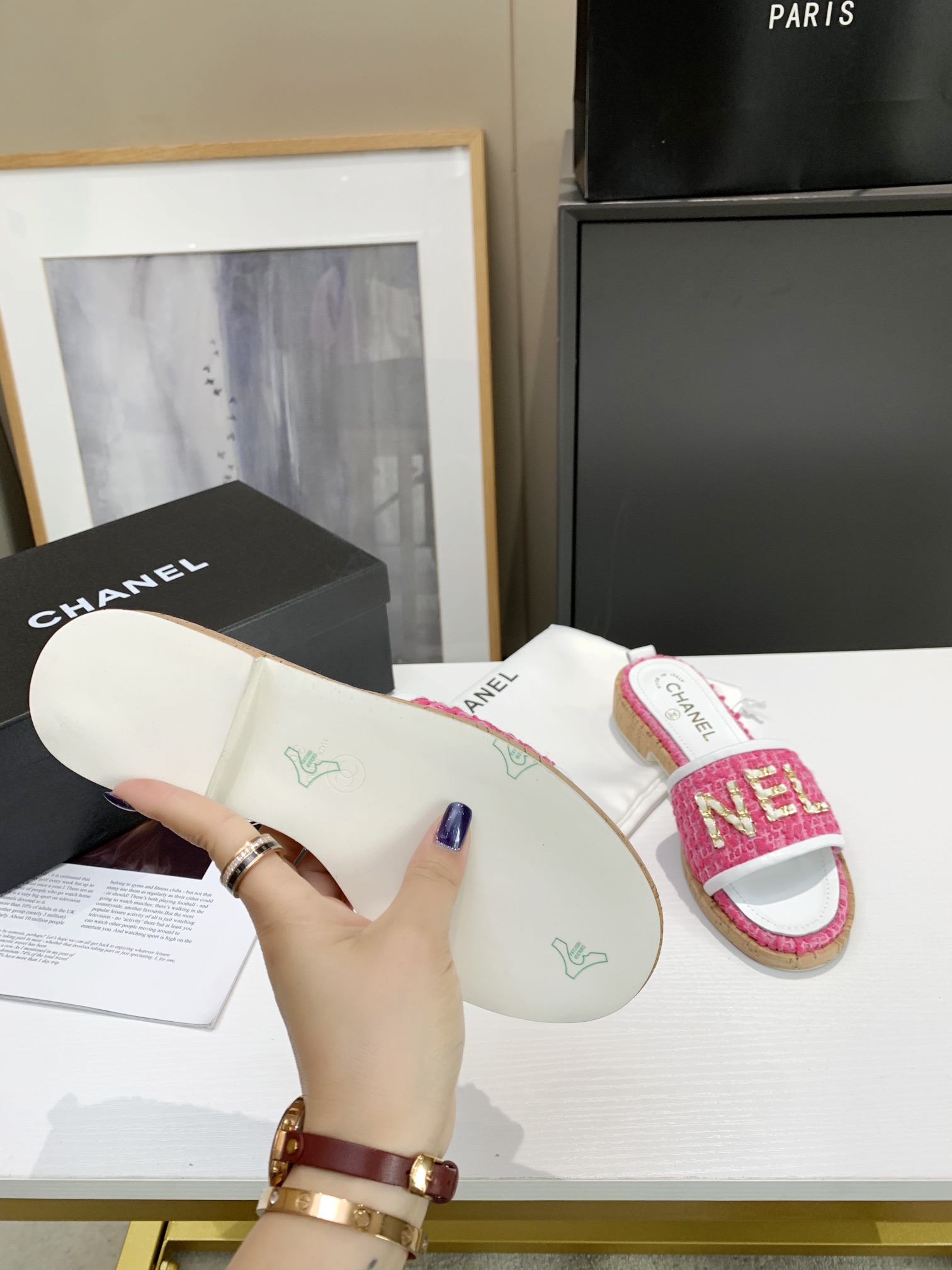 Chanel Slides 22 - vstockx