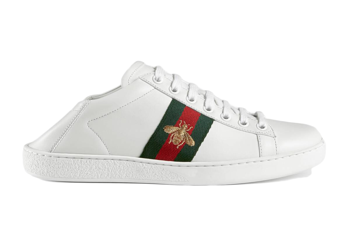 Gucci Ace Fold Down Bee (W) - vstockx
