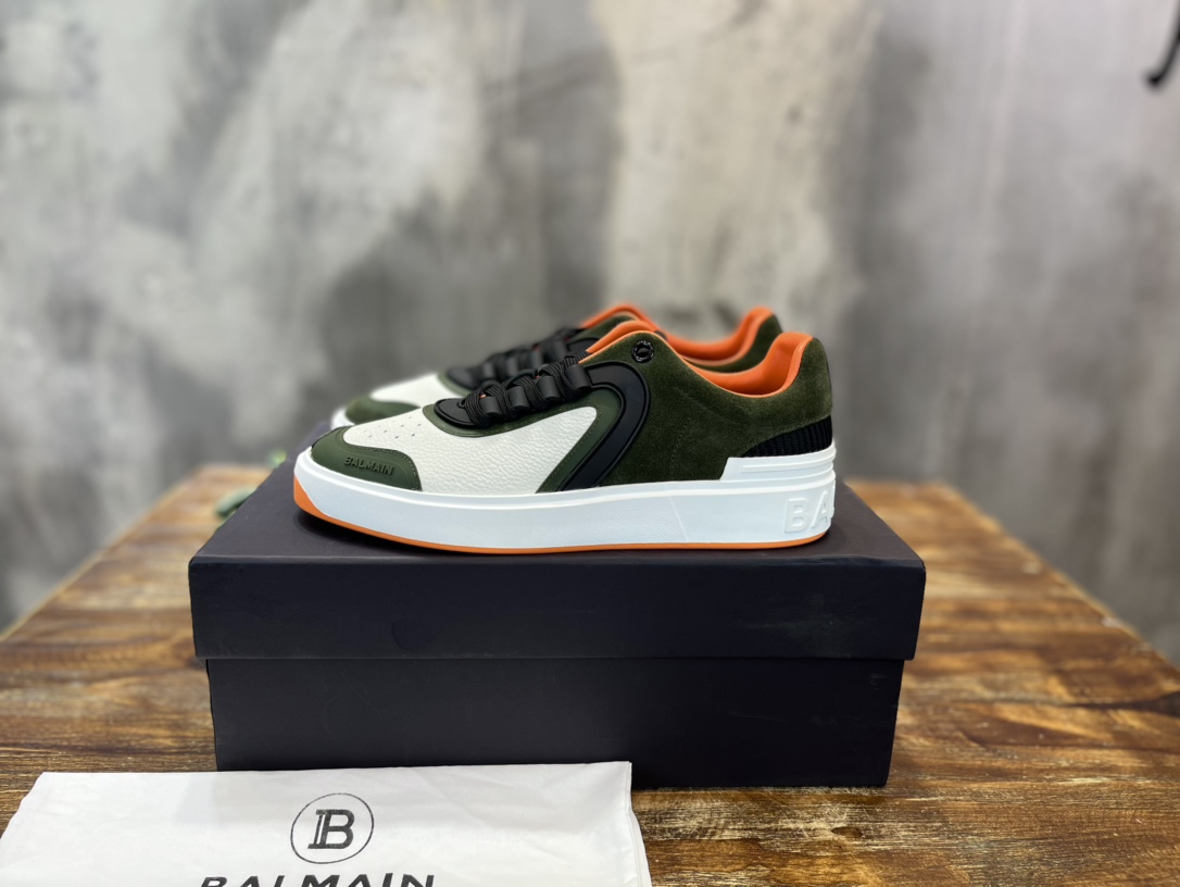 Balmain B-Court sneaker 49 - vstockx