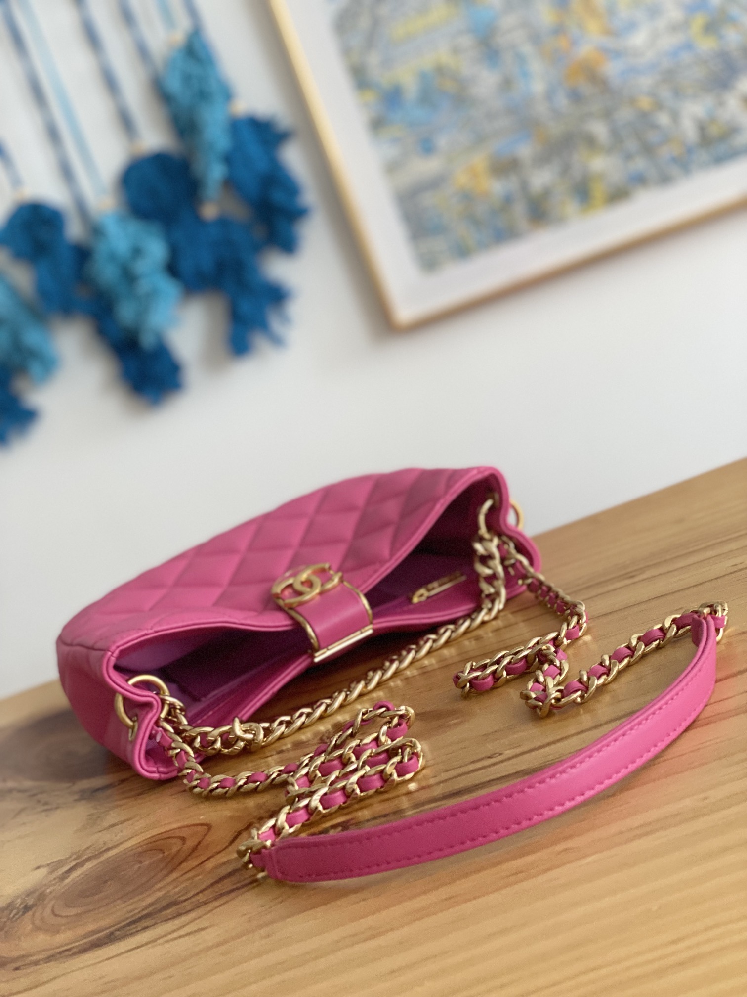 Handbag Chanel 3476 size 17*23*7* cm - vstockx