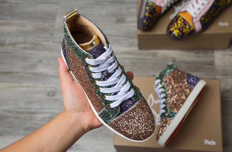 Christian Louboutin Louis Junior Spikes Orlato Flat Sneakers 16 - vstockx