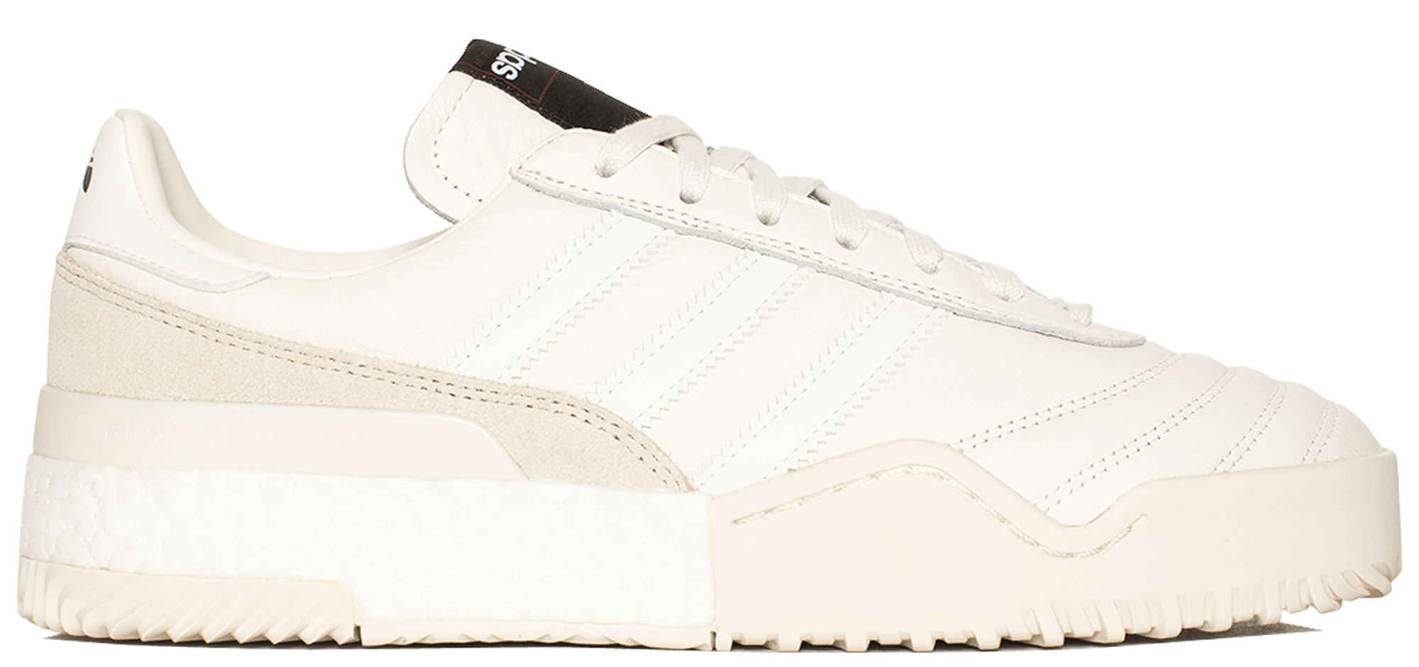 adidas AW B-Ball Soccer Alexander Wang Core White Clear Brown - vstockx