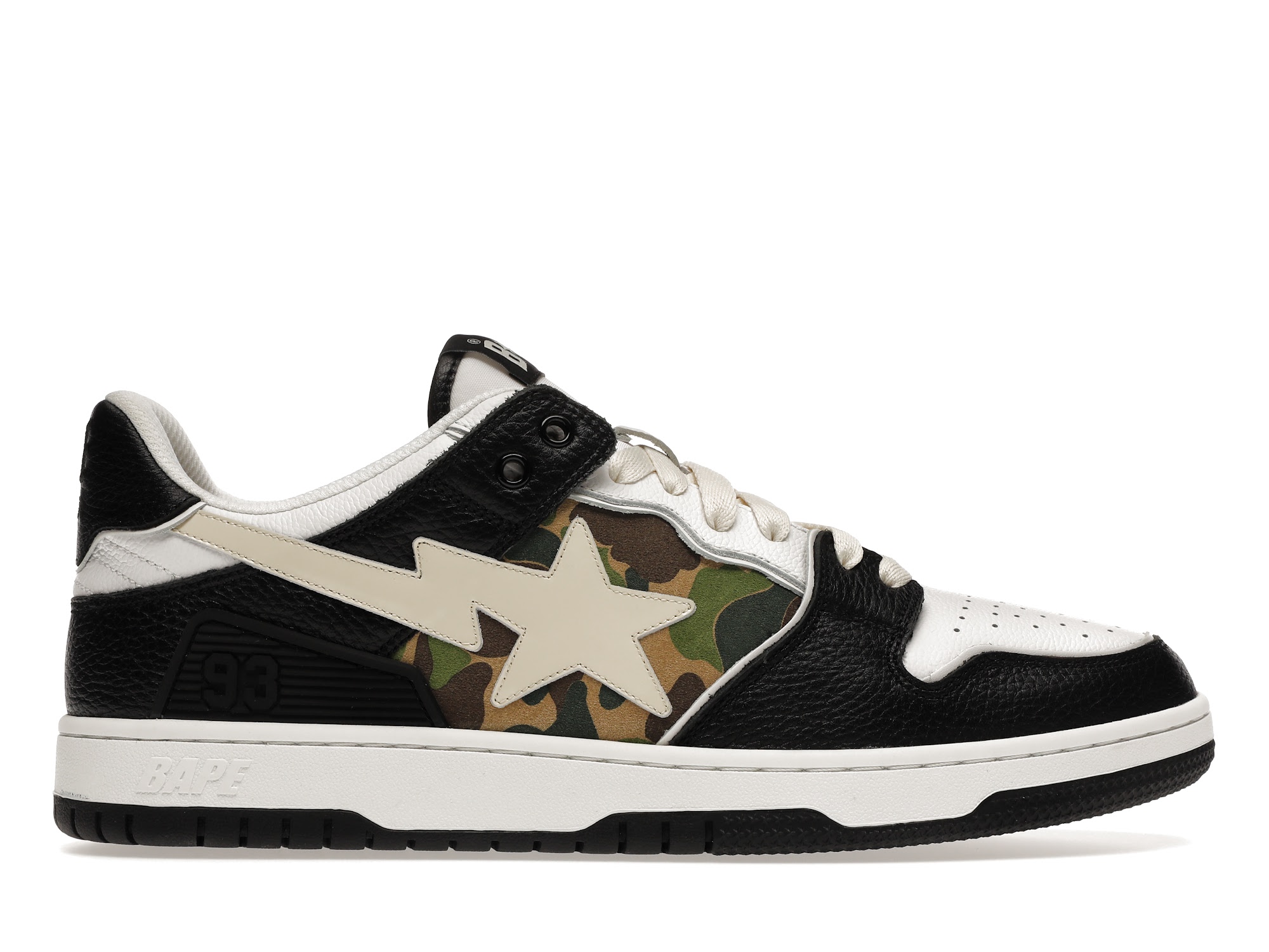 A Bathing Ape Bape SK8 Sta Black - vstockx