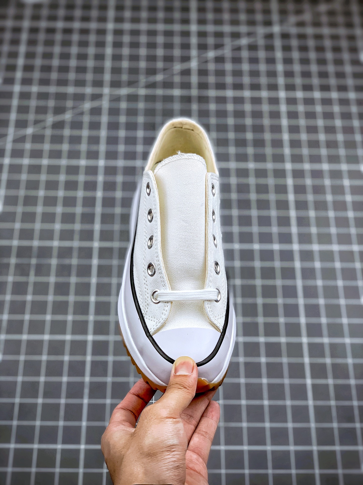 Converse Run Star Hike Ox White Black Gum - vstockx