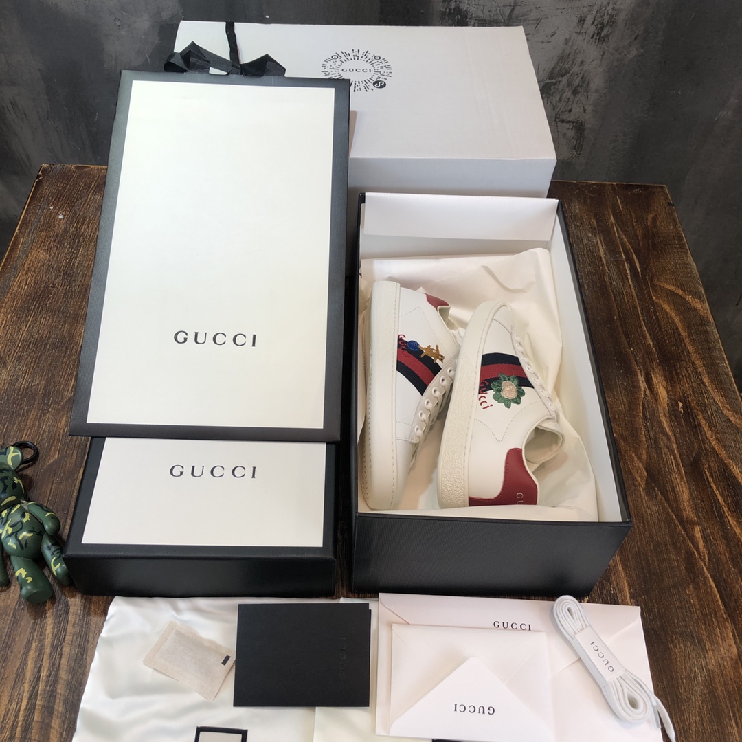 Gucci Ace embroidered sneaker 80 - vstockx