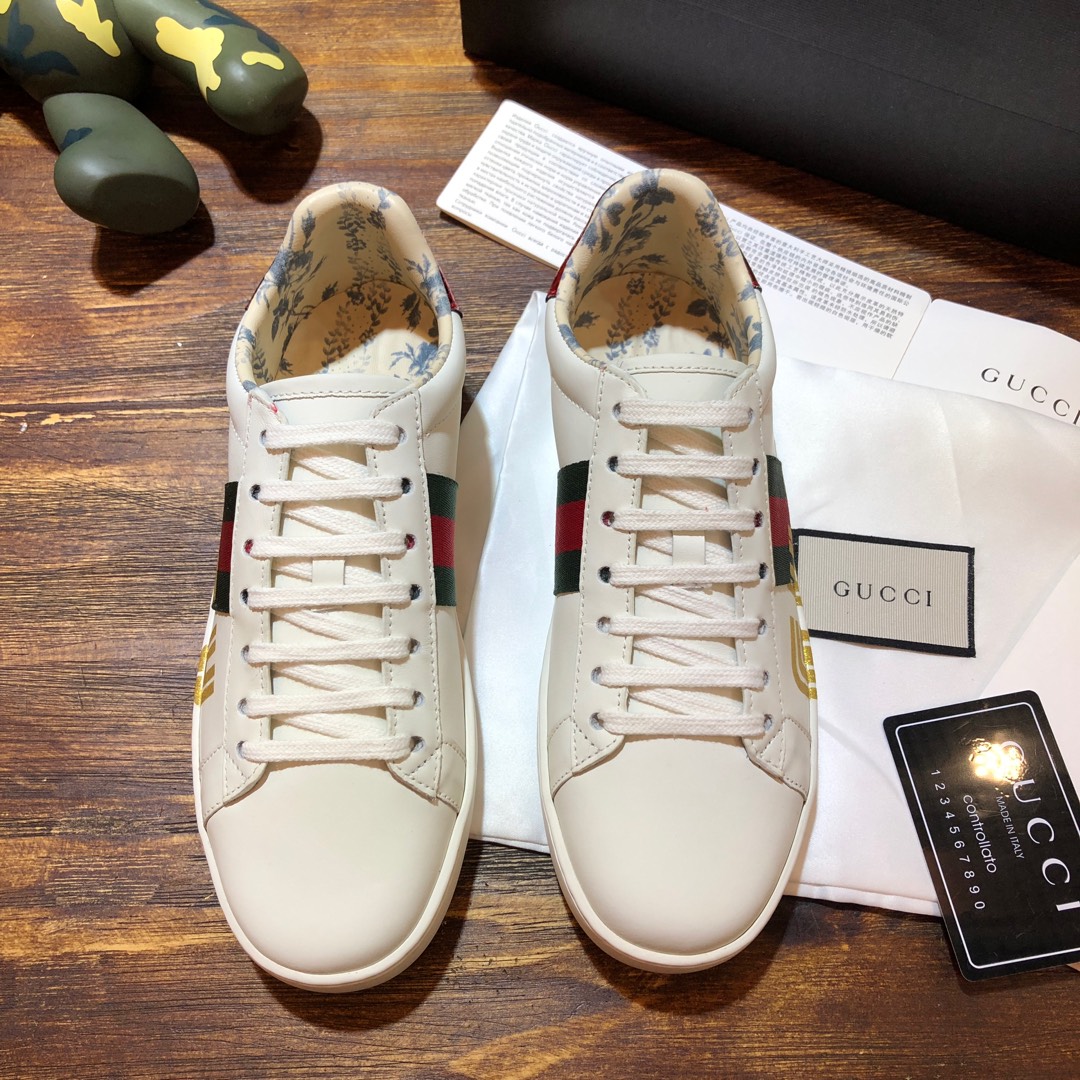 Gucci Ace embroidered sneaker 58 - vstockx
