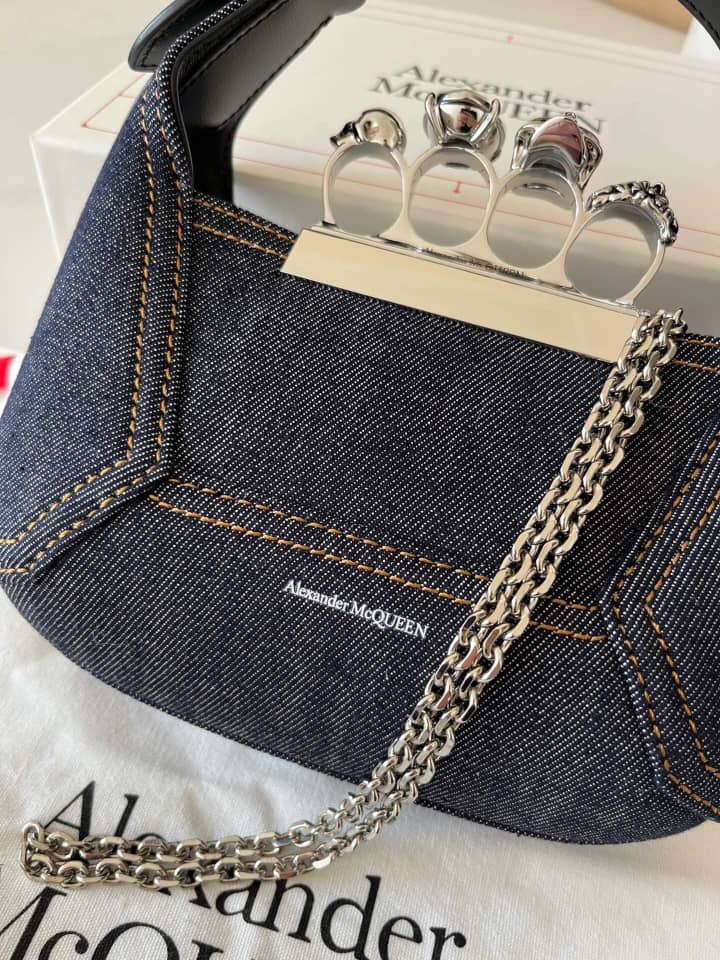 Handbag Alexander McQueen hobo size 20*12*8 cm size 30*18*7 cm - vstockx