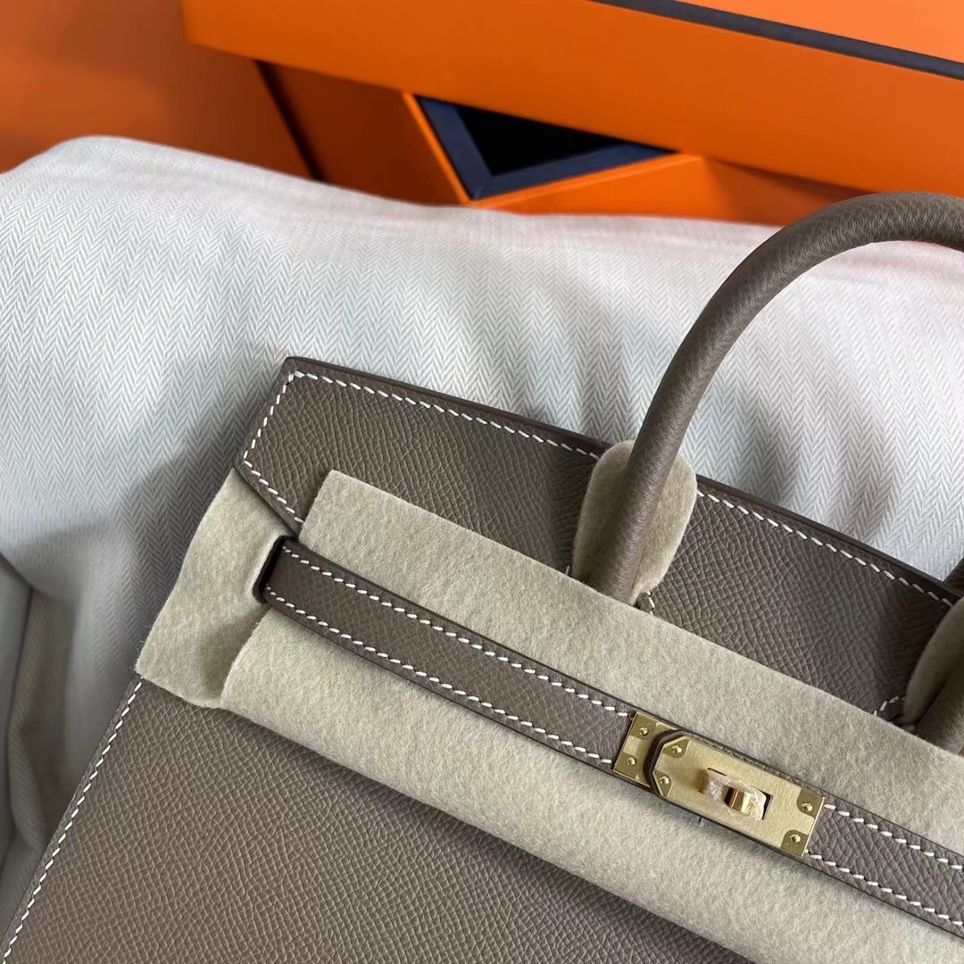 Handbags Hermes Birkin Sellier size:25 cm - vstockx