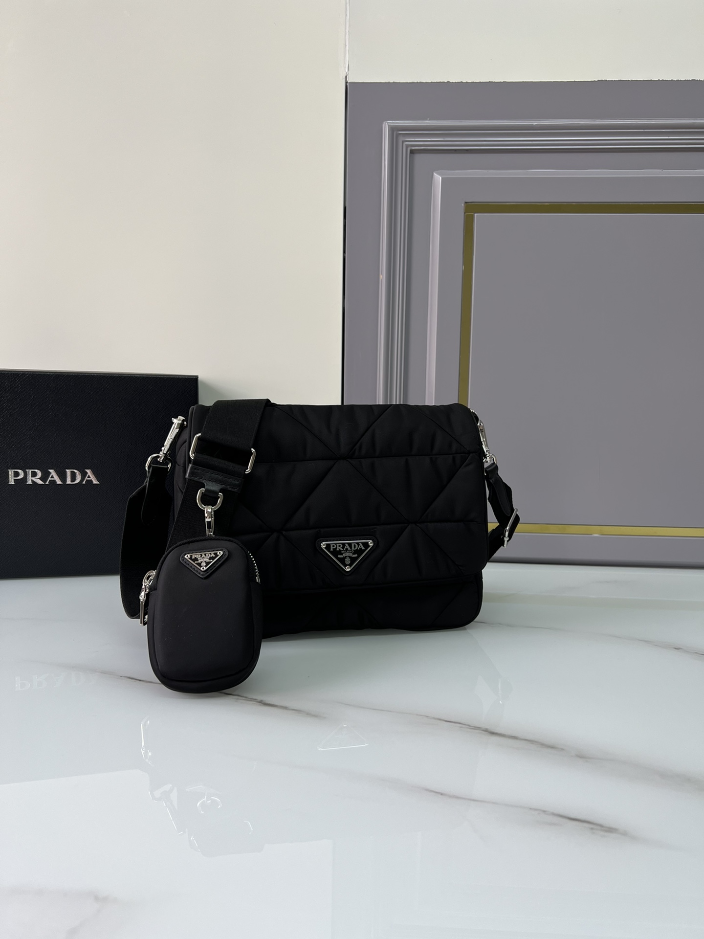 handbags prada 1BD290 24*17.5*8.5 - vstockx