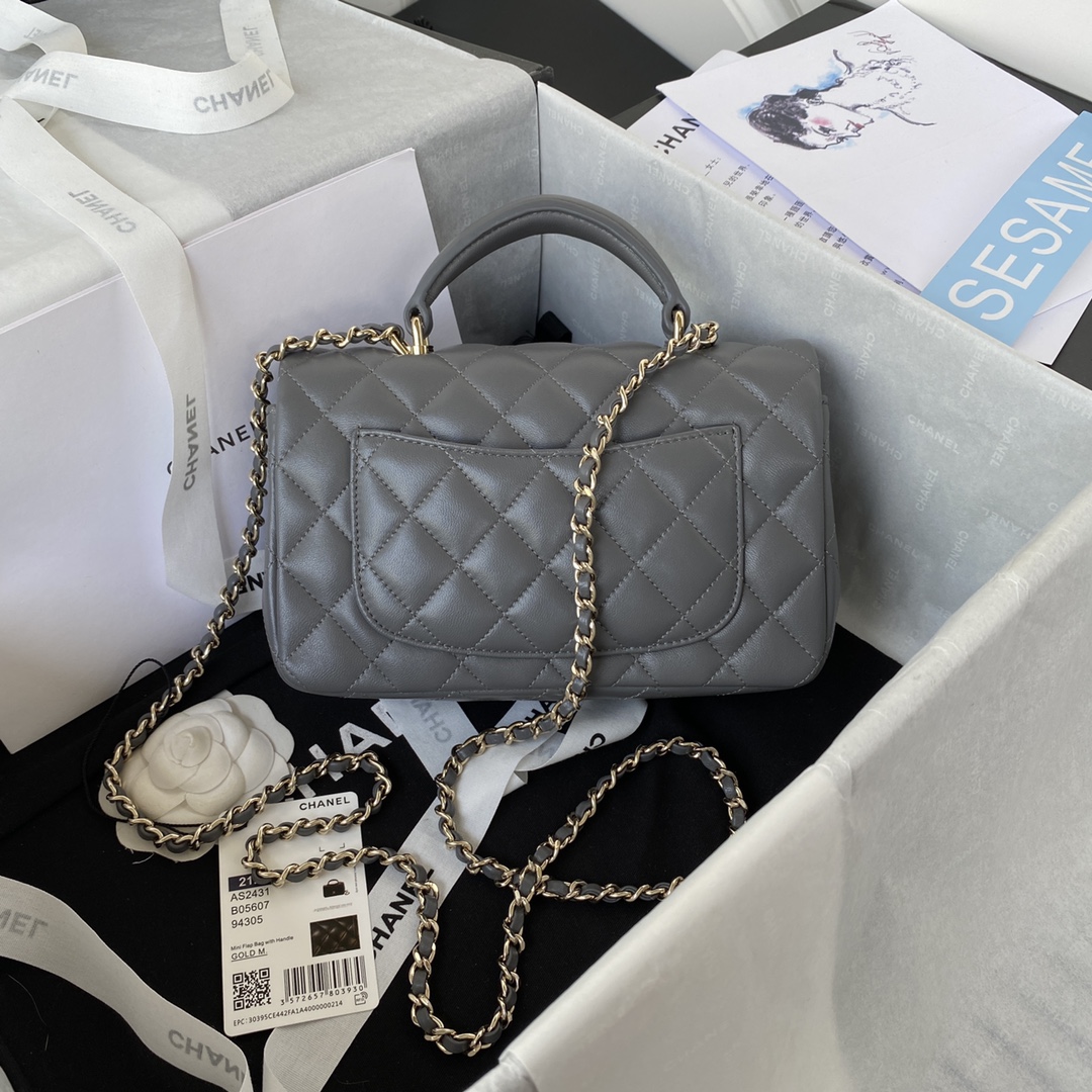 Handbag Chanel AS2431 size 20x12x6 cm - vstockx