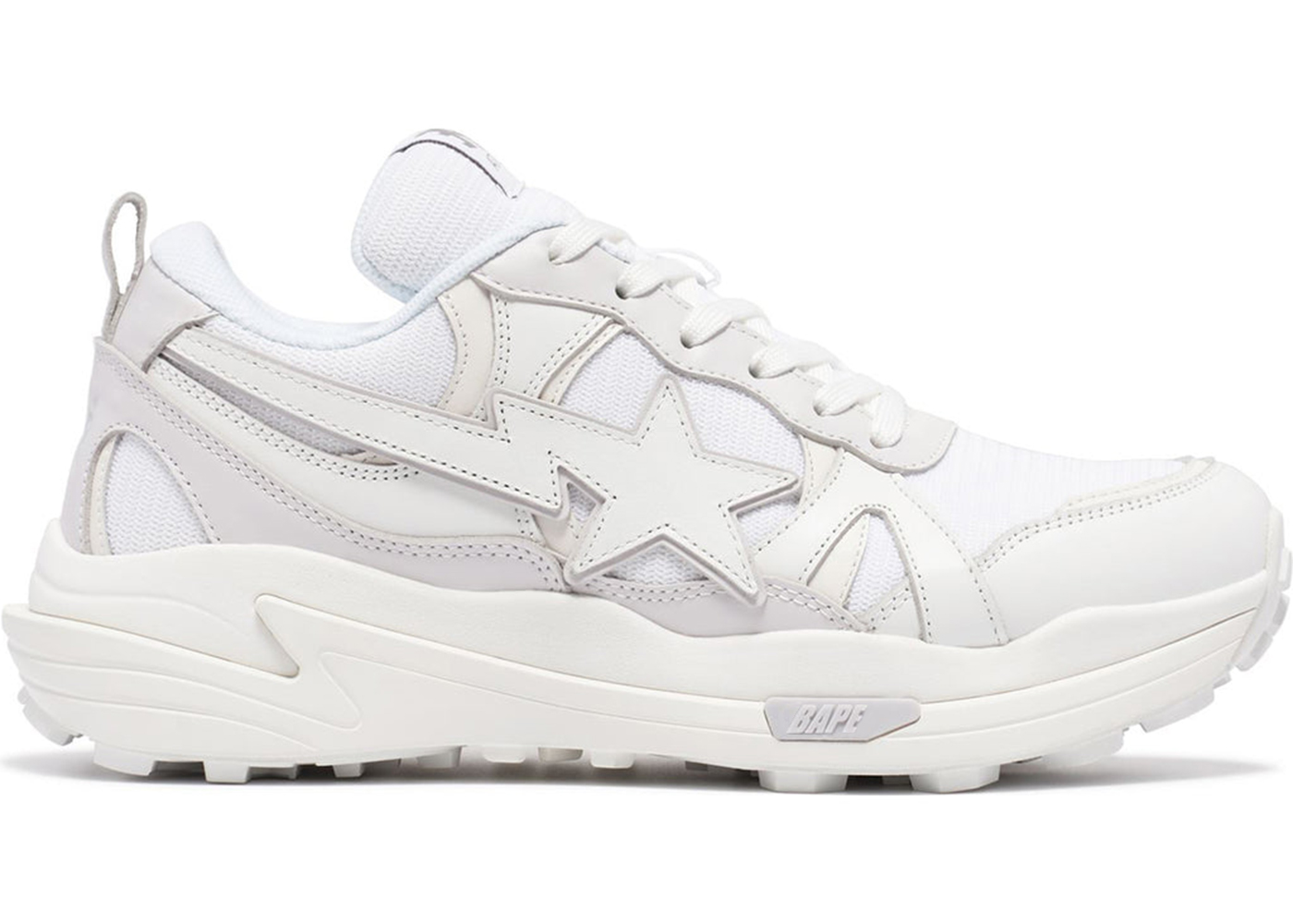 A Bathing Ape Trail Sta White - vstockx