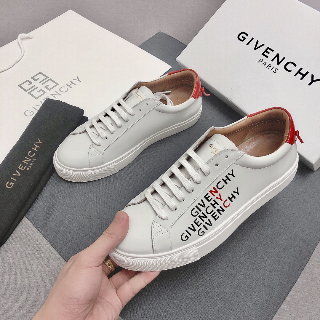 Givenchy Urban Street Logo-print Leather Sneakers 44 - vstockx