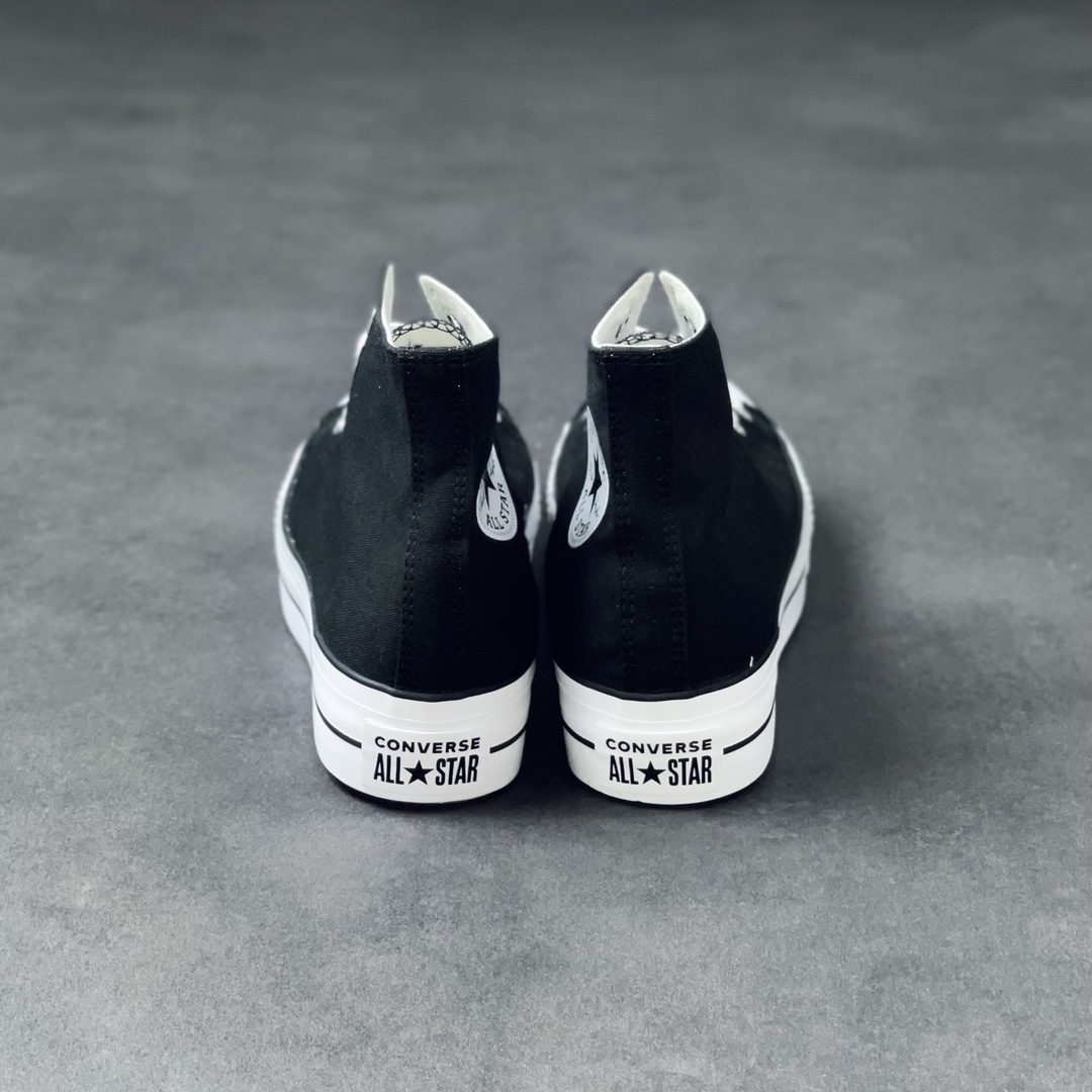 Converse Chuck Taylor All-Star Hi Platform Black White (W) - vstockx