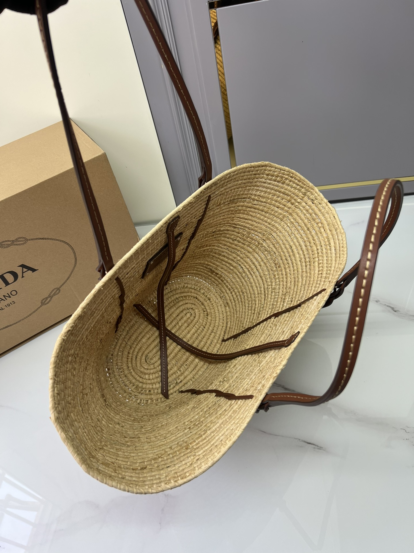 handbags prada Hobo 1BG312 25*25-50*16 - vstockx