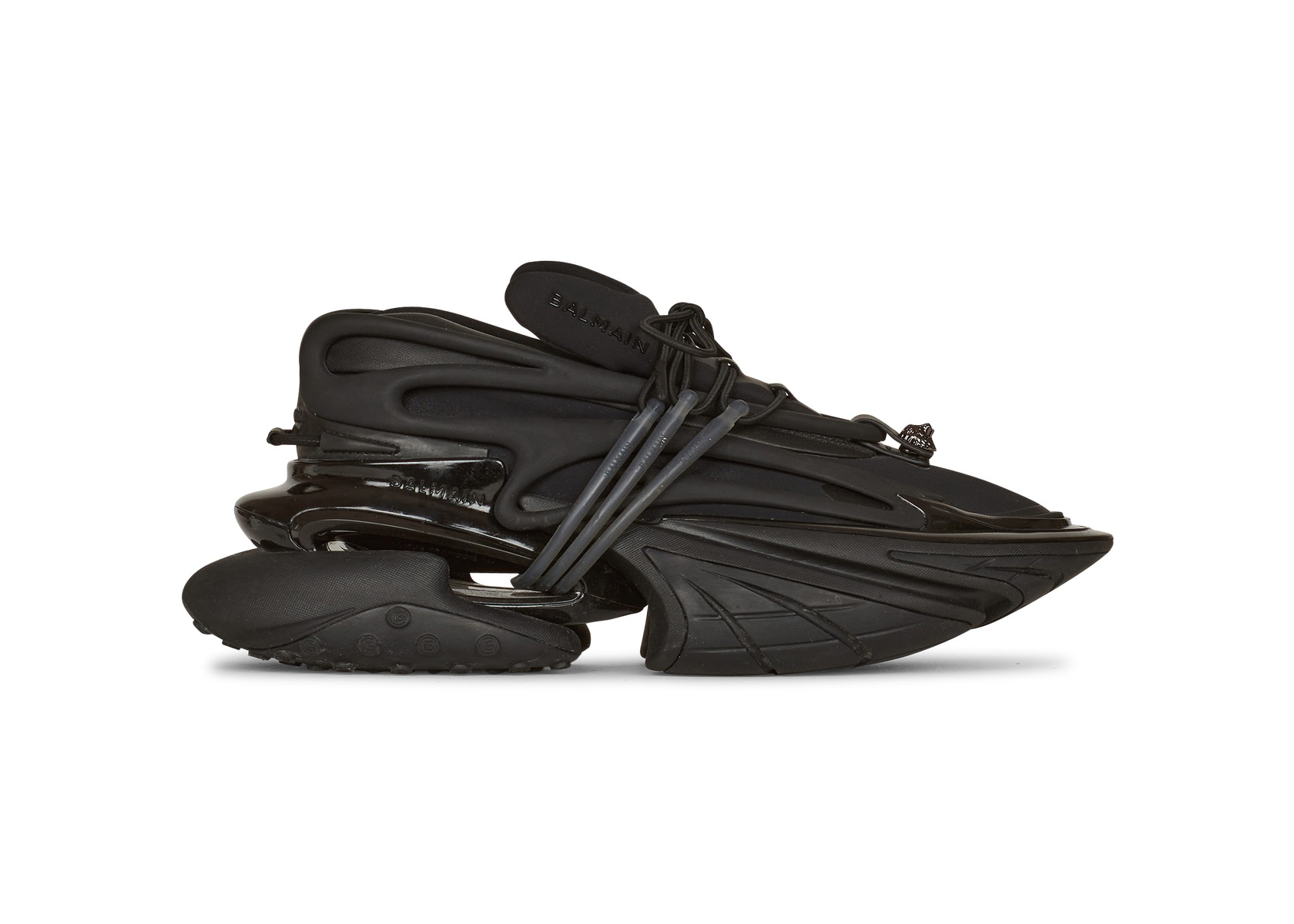 Balmain Unicorn Low-Top Black - vstockx