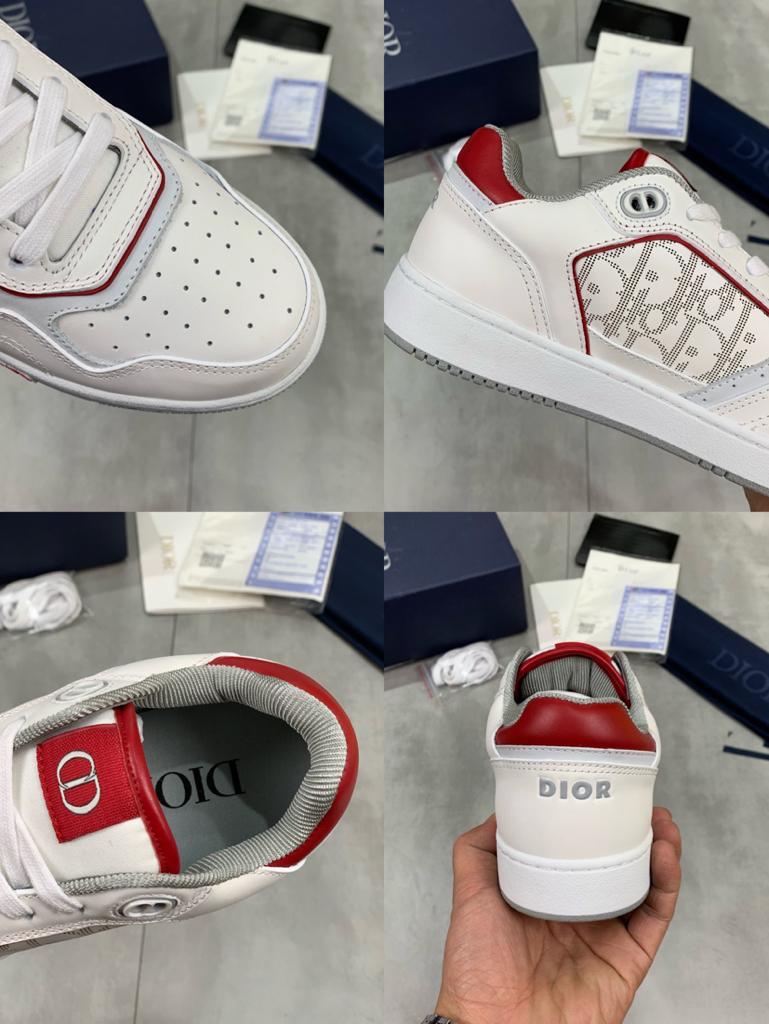 Dior B27 Low White Red - vstockx