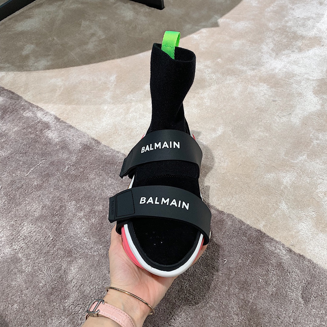 Balmain B-Bold trainers 31 - vstockx