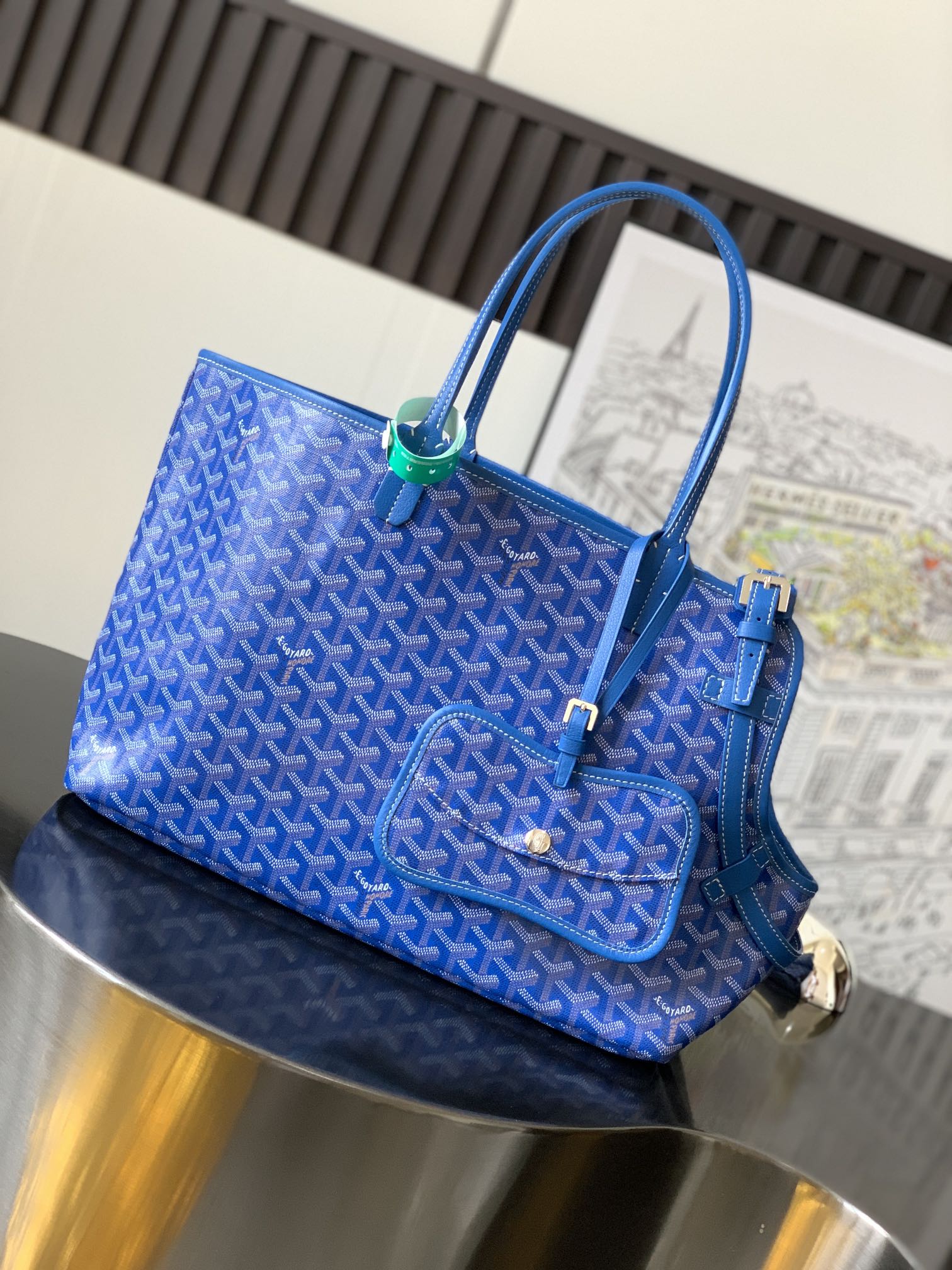 Handbags Goyard Chien Gris 020148 size:27*15*33.5 cm - vstockx