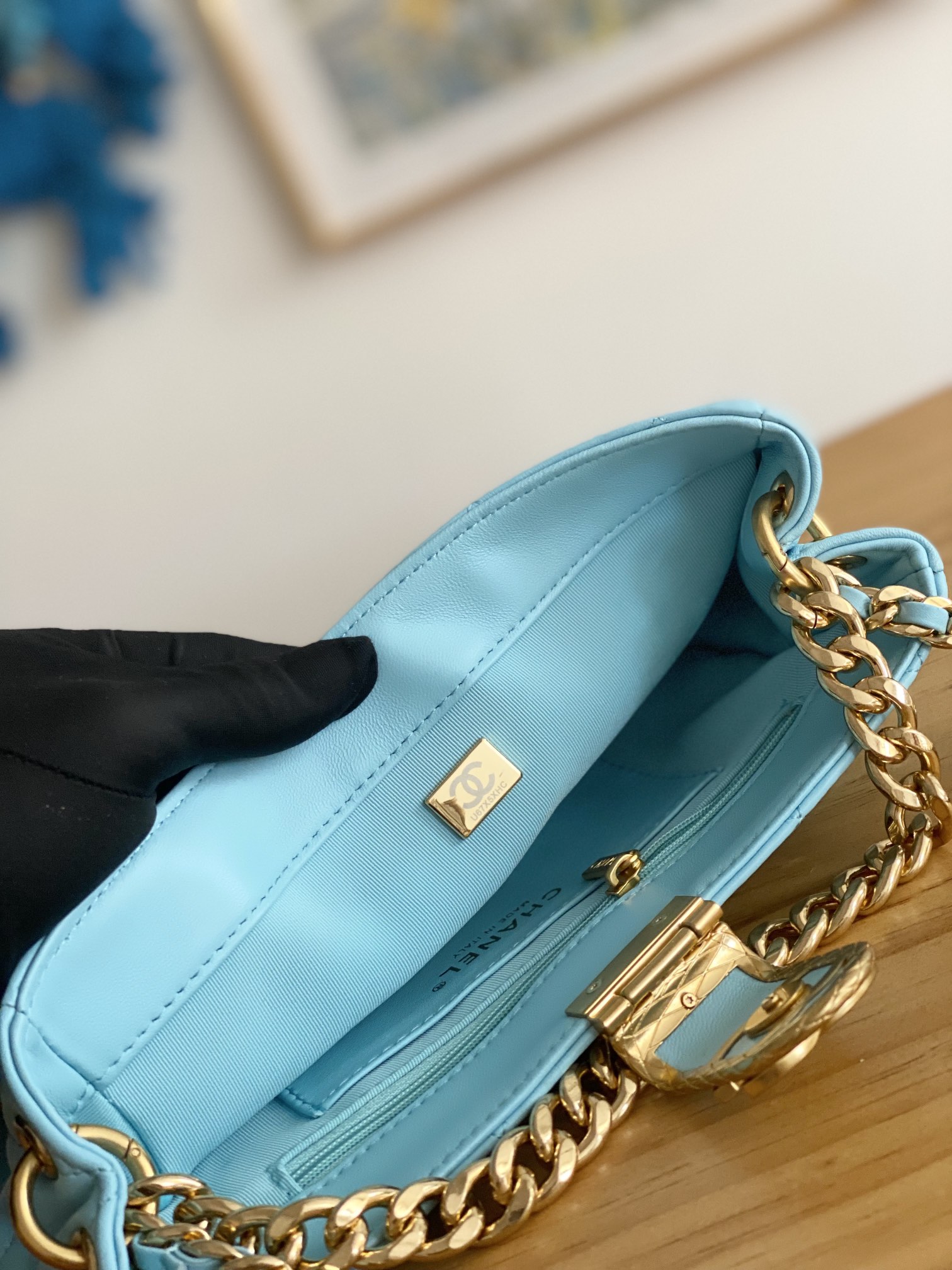 Handbag Chanel 3476 size 17*23*7* cm - vstockx