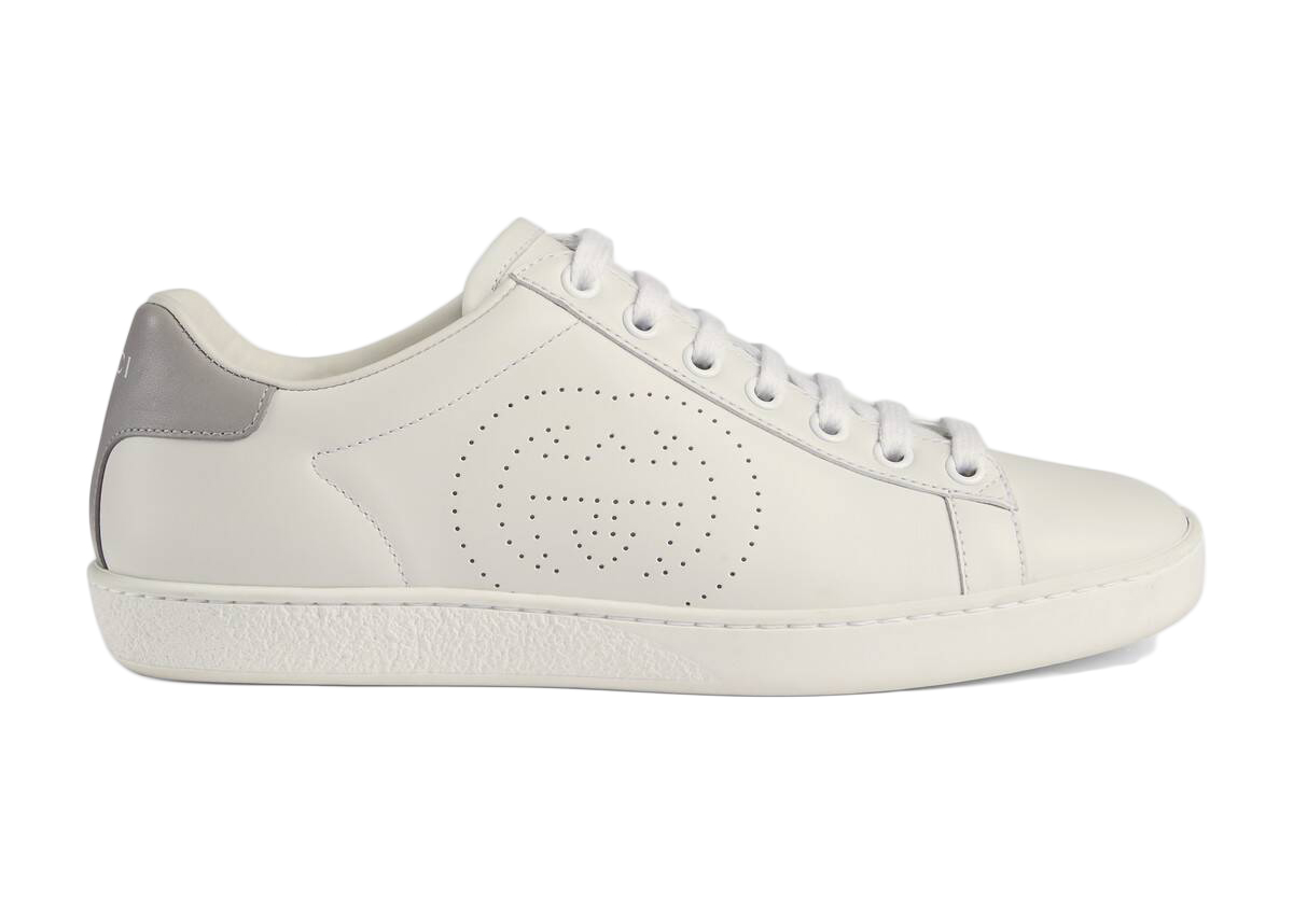 Gucci Ace Perforated Interlocking G (W) - vstockx