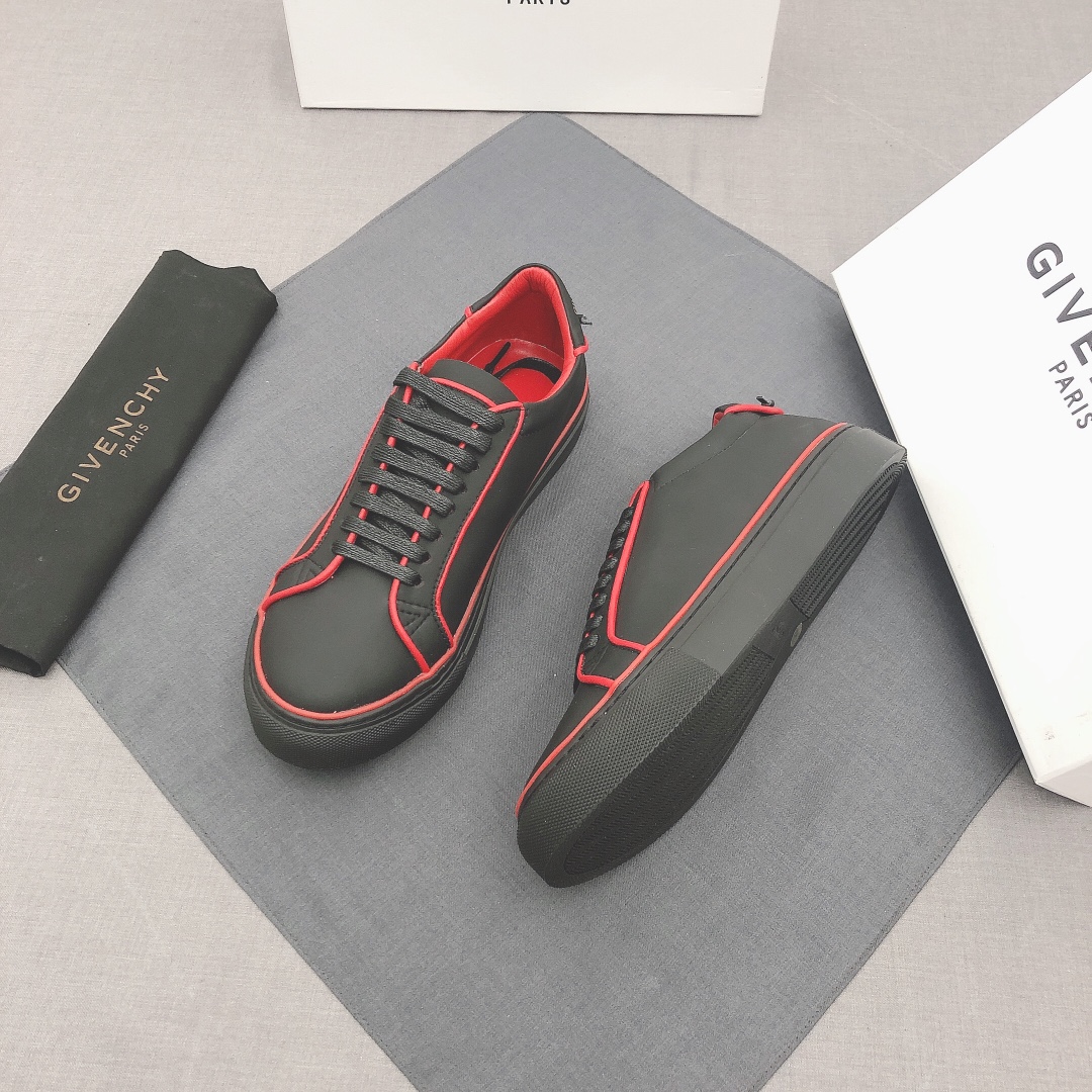 Givenchy Urban Street Logo-print Leather Sneakers 51 - vstockx