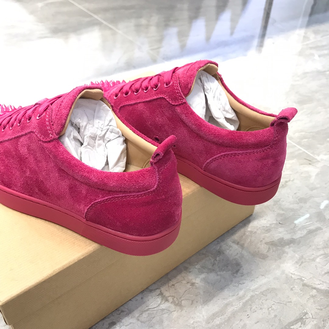 Christian Louboutin Louis Junior Spikes Orlato Flat Sneakers 67 - vstockx