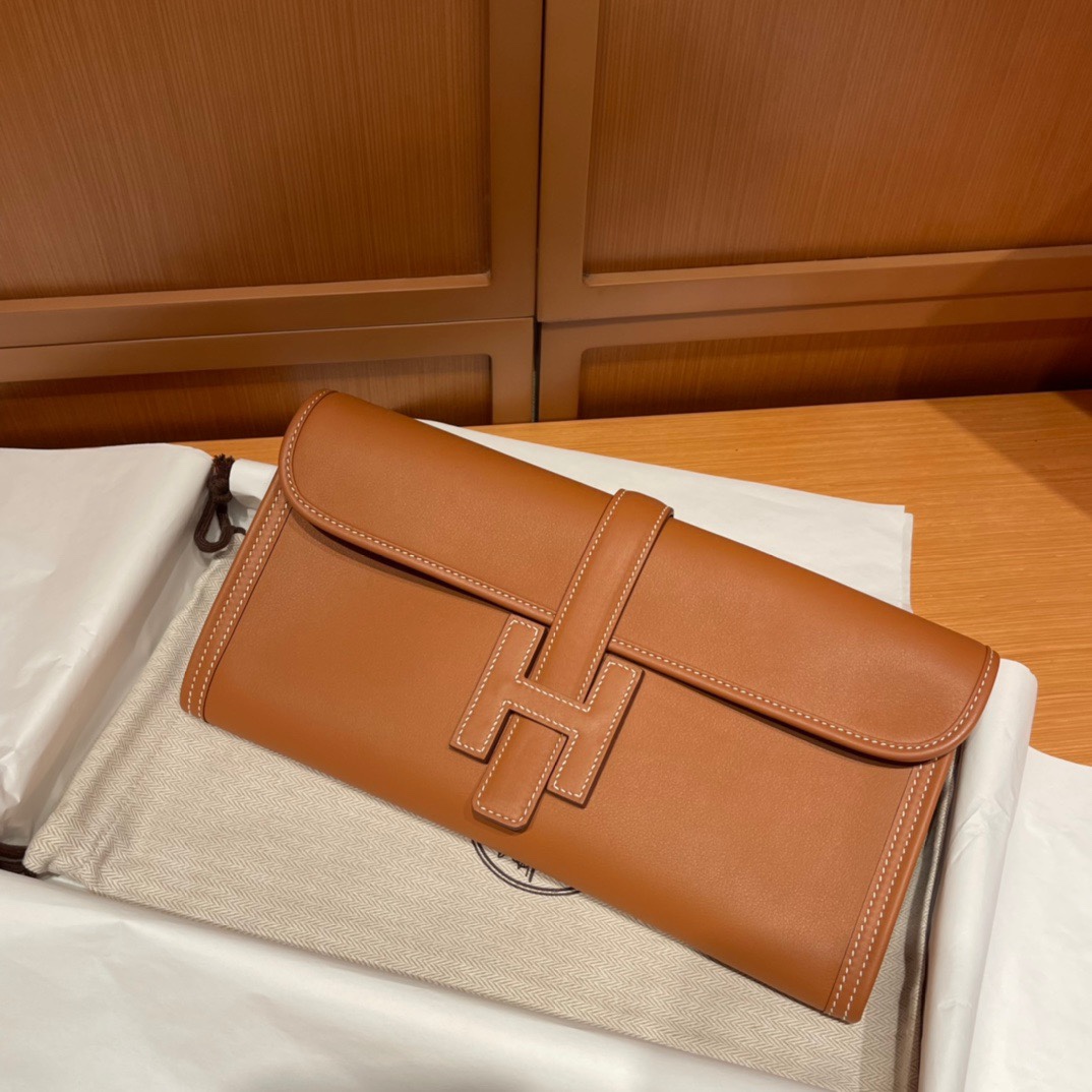 Handbags Hermes Jige Elan 29 Clutch size:18 cm - vstockx